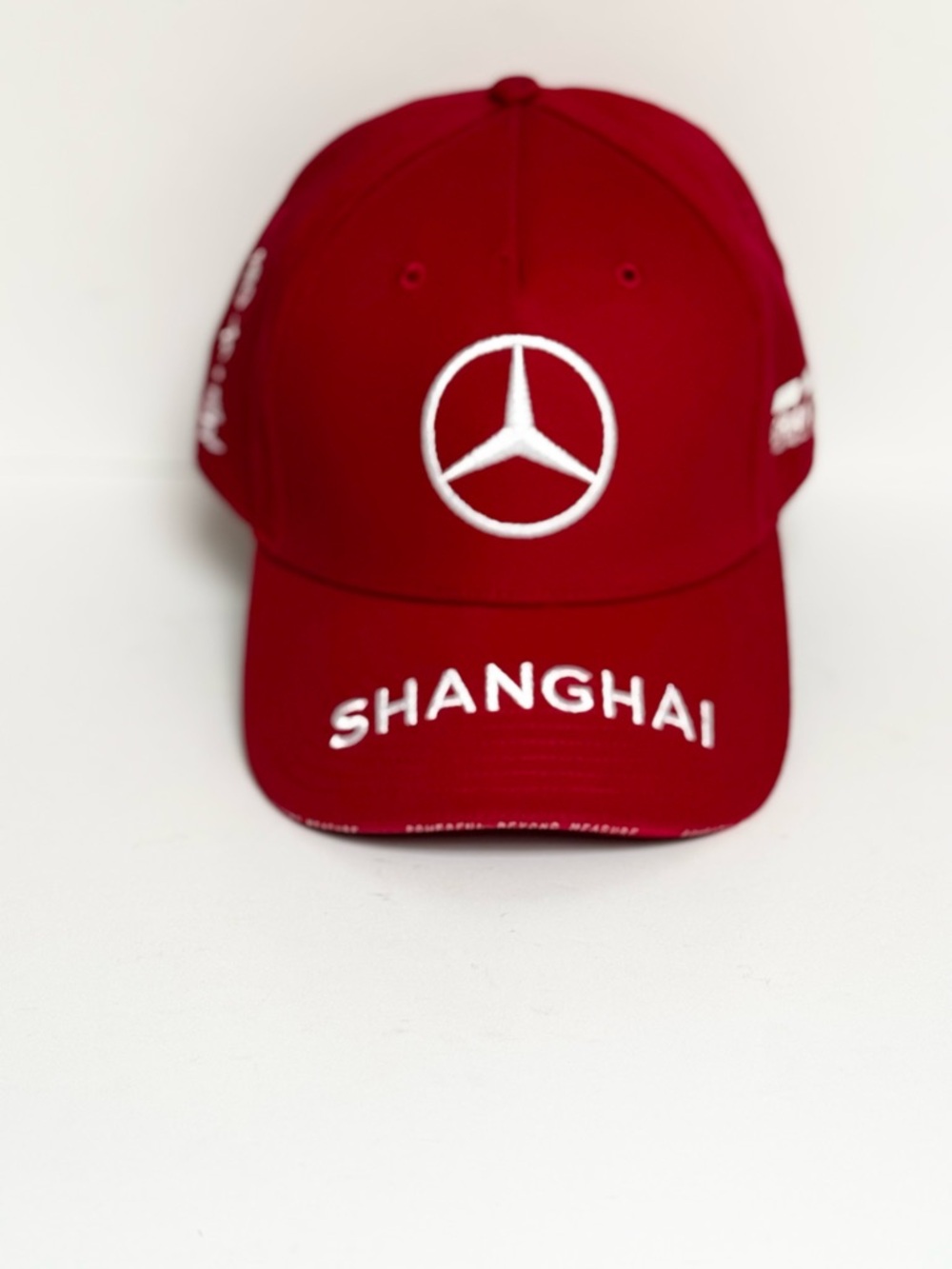 Mercedes-Benz Unisex Limited Edition Shanghai Red Baseball Cap Size OS